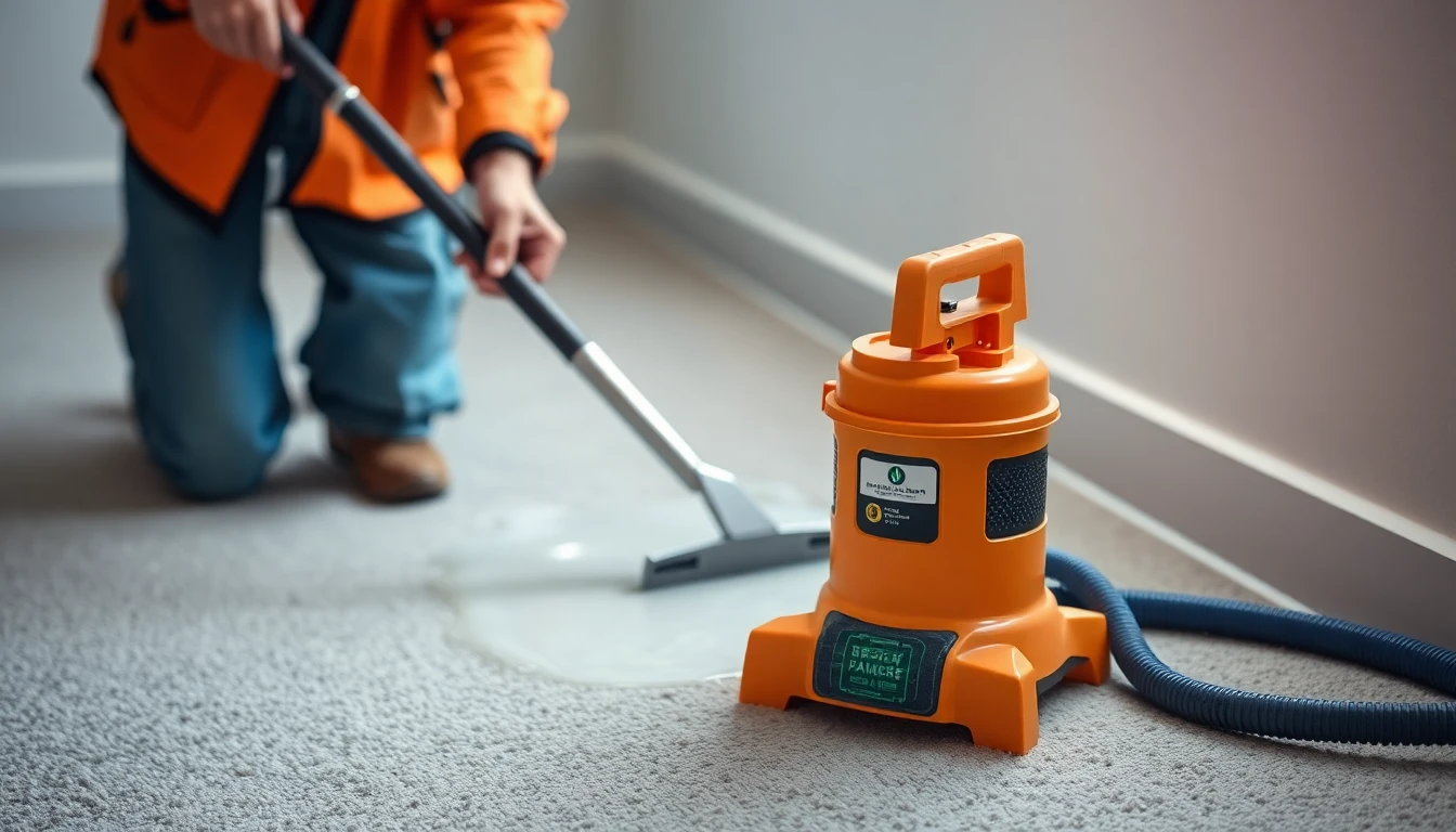 Carpet Water Damage Restoration